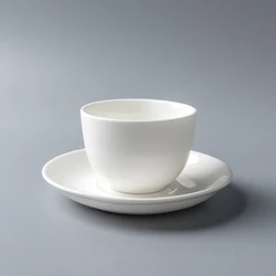 wholesale 10-540ml porcelain tea cup coffee tumbler water mug white ceramics cup with saucer with customize logo for hotel