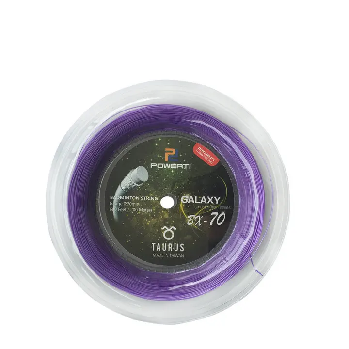 2019 поставка, 100% нейлоновая Оригинальная марка, 0,7 мм * 200 м, струна для бадминтона