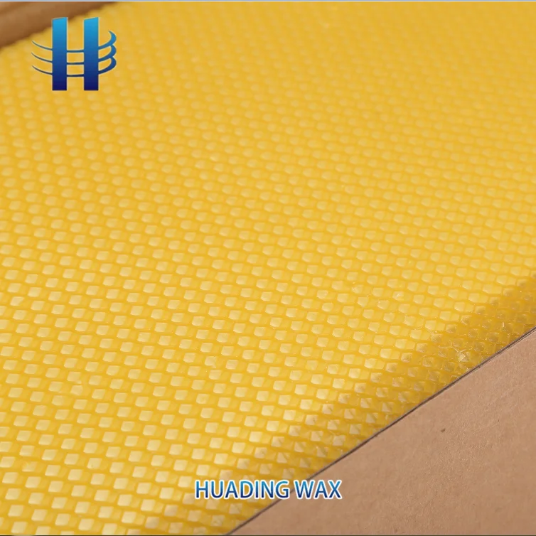 Natural Beeswax Sheet Honeycomb Wax Frames Bee Nest Foundation Beekeeping Honey Hive Garden Equipment Tool for Beekeepers