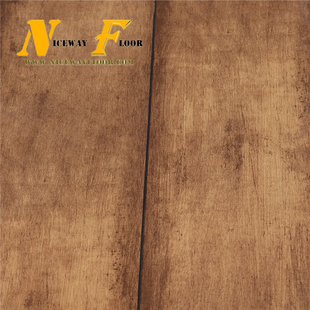High quality 14mm walnut laminate flooring grey water resistant laminate wood flooring