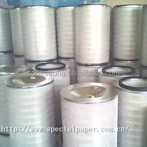 high quality wood pulp car air filter paper