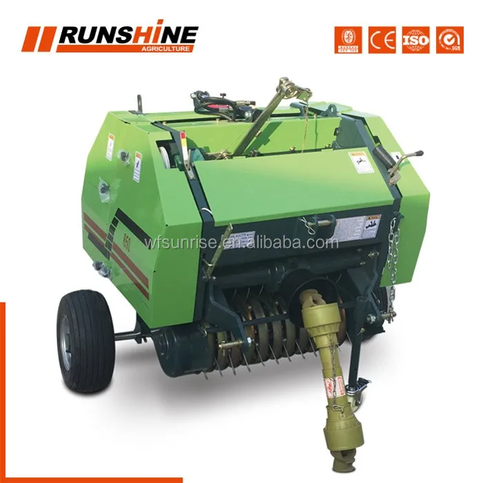 On-Site Inspection Supplier of Automatic Mini Round Baling Press