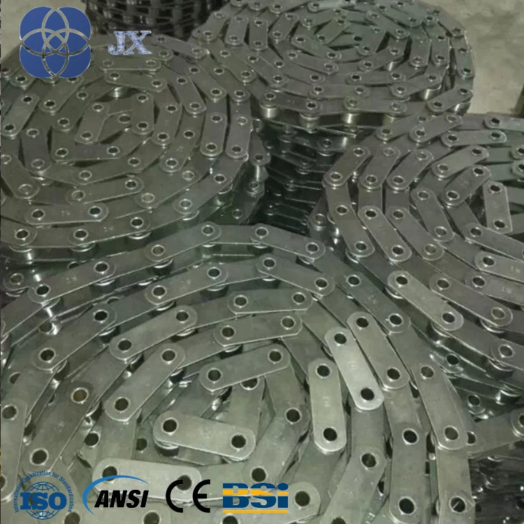 C2160 C2162 Double Pitch Roller Chain with K1 K2 Attachment