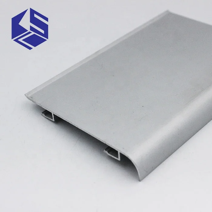 High quality modern style anodize aluminum floor plinth