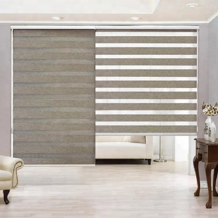 Haoyan New design double blind day and night roller zebra blinds office curtains and blinds