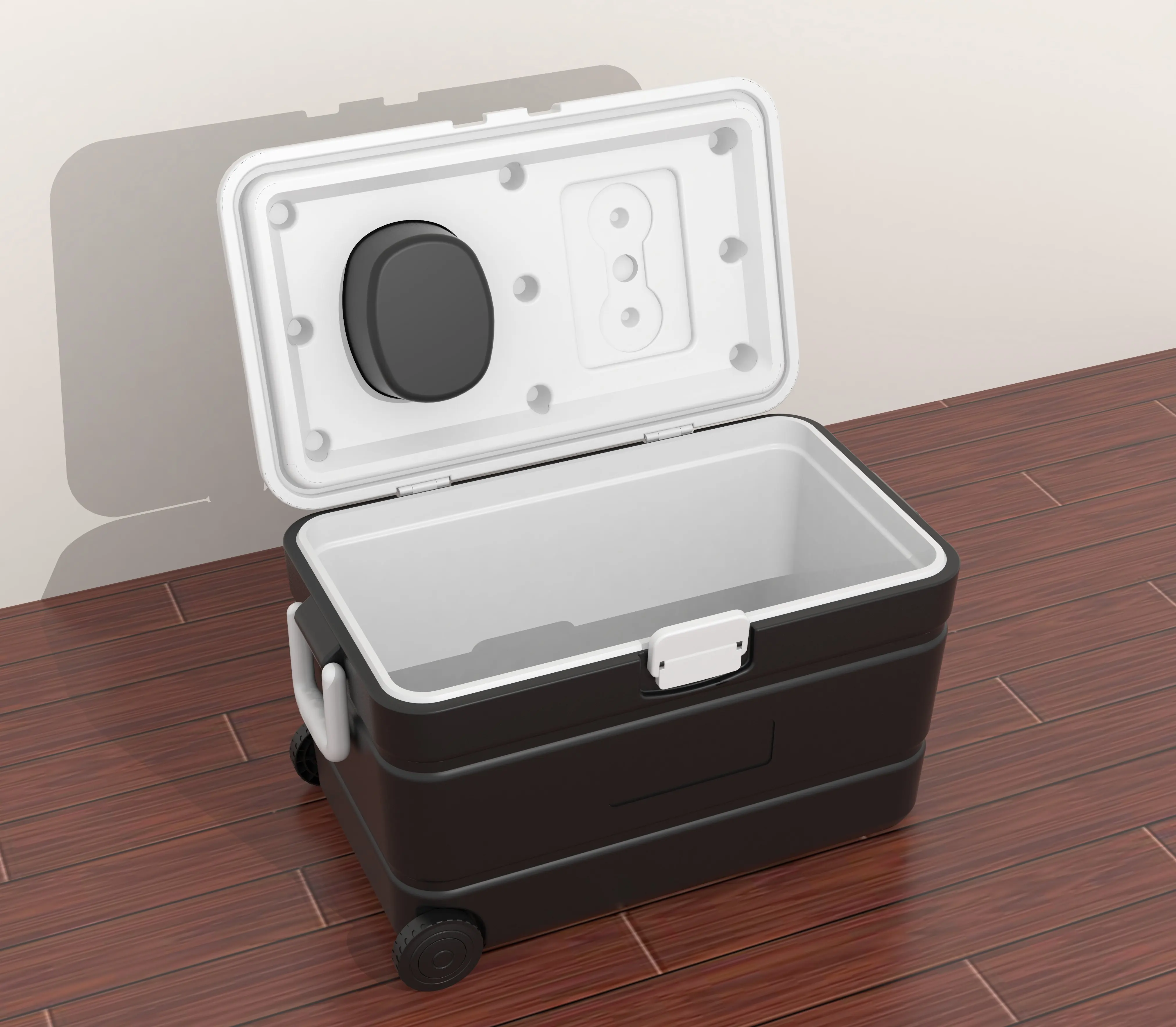 Manufactory a great price prices 43L Insulated outdoor cooler box with 20W speaker