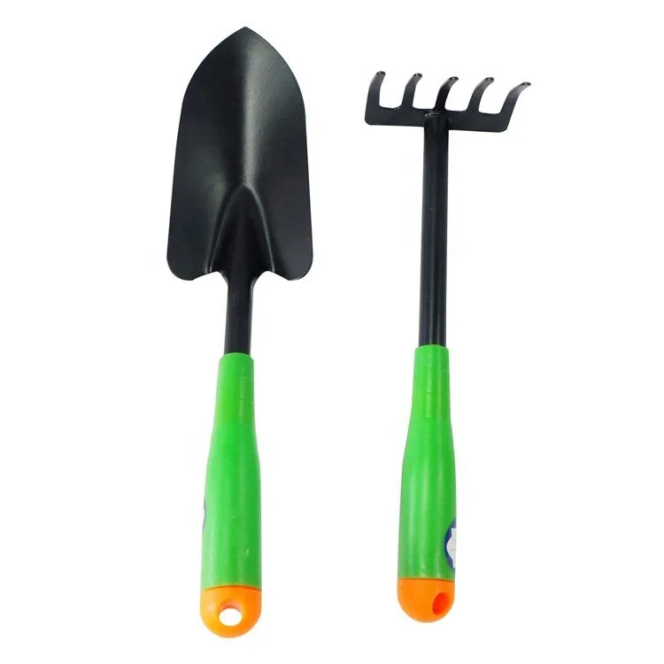 Cheap Mini Kids Green Garden Steel Tools Small Multi-function hand tool garden shovel
