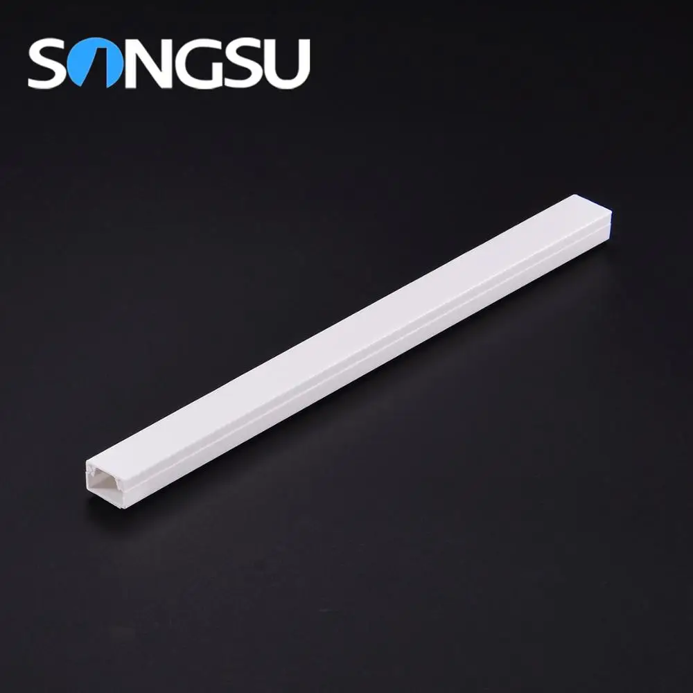 Фошань songsu жаропрочных полный размер ПВХ Пластиковые Короба проводки гибкий кабель raceway