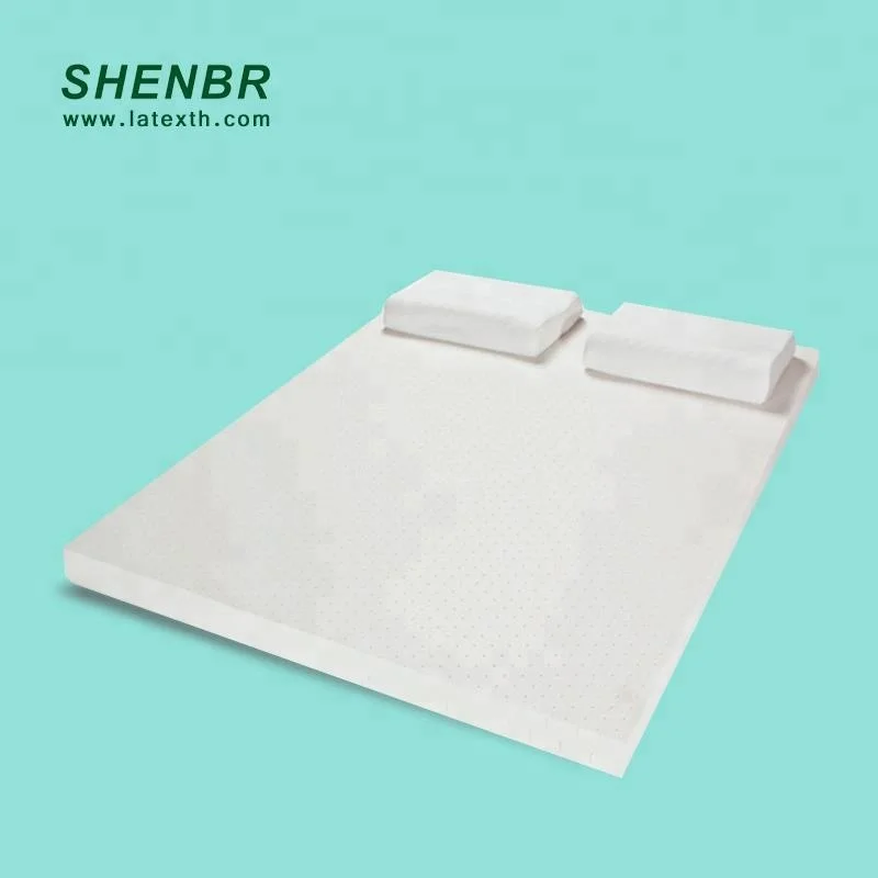 Thailand 100% Natural Organic Odor Free Latex Foam Mattress Core