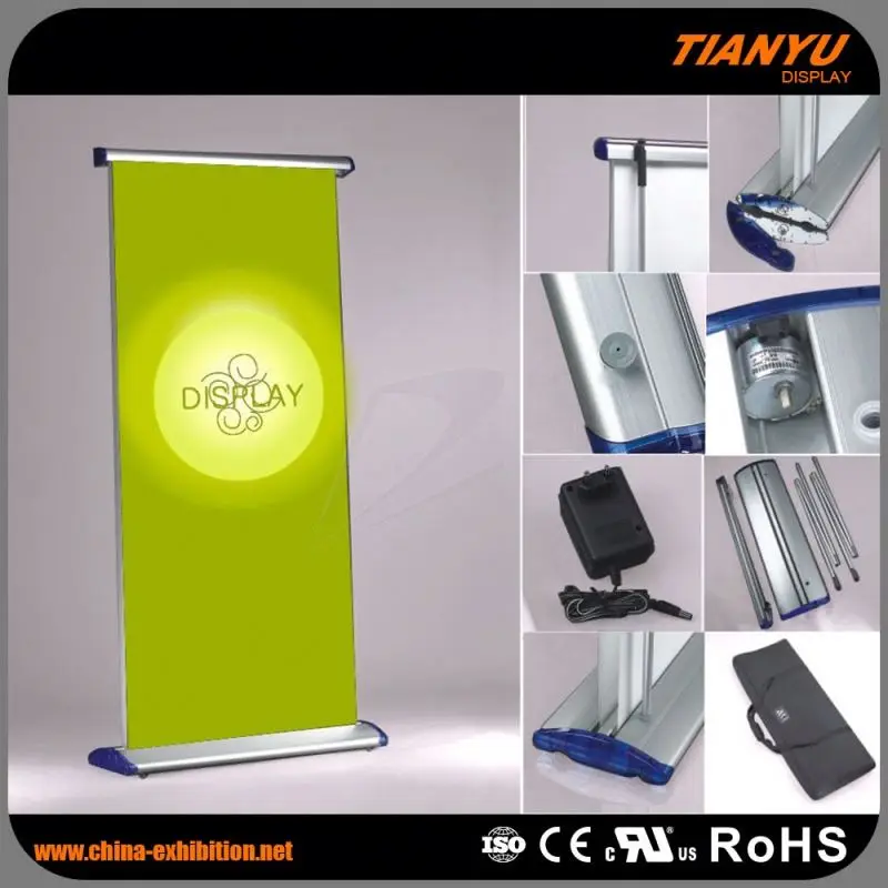 Factory Price Professional Tailored Advertising Led Roll up Banner Light