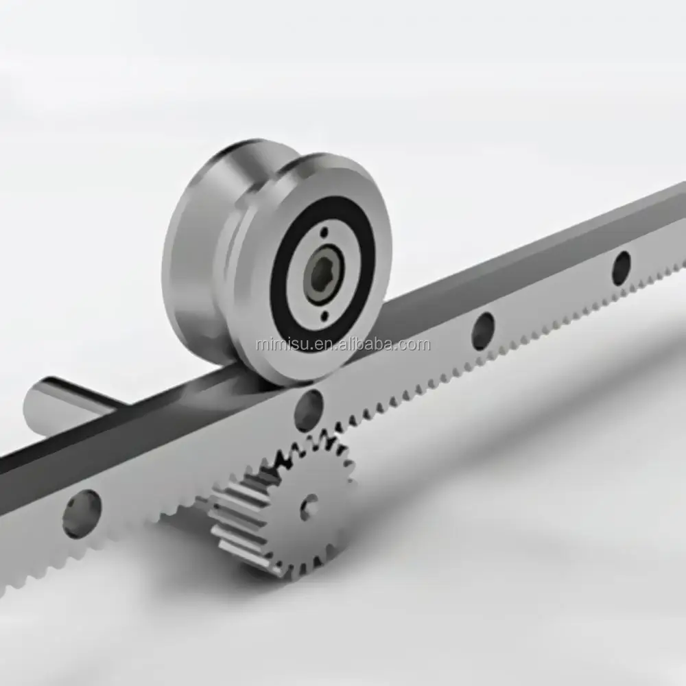 
Helical gear racks with holes for machanical robot hand and CNC cutting machines 