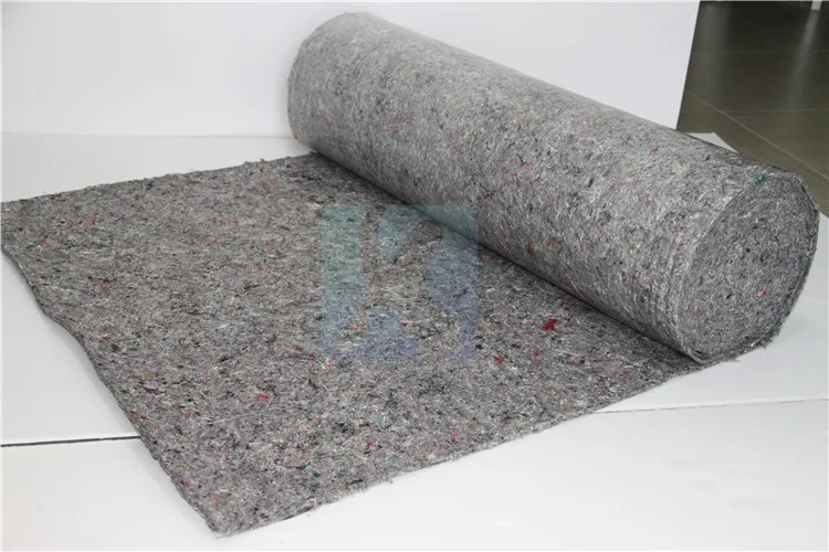 100% eco recycled pet non-woven grey painter cover fleece on sale