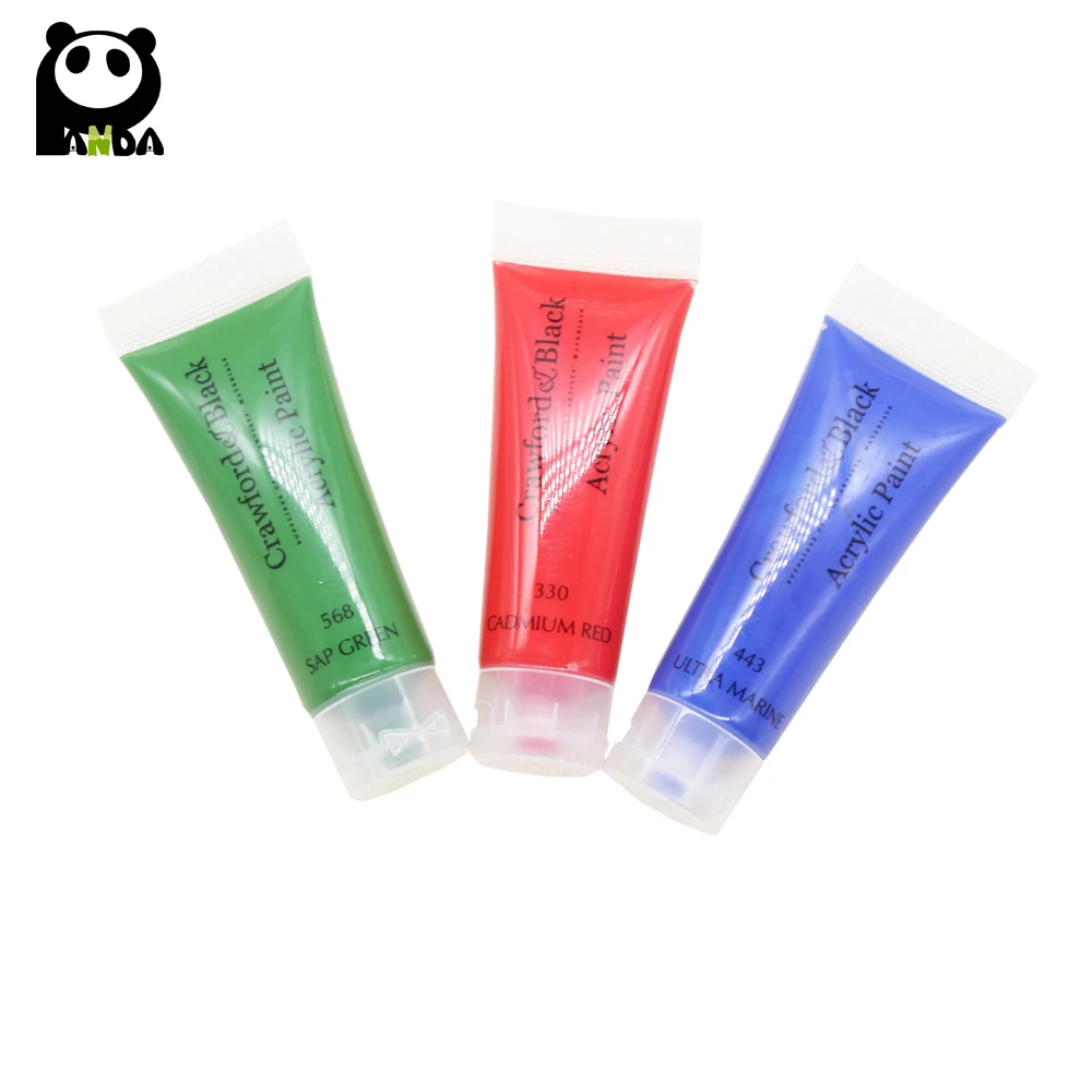 China good quality 75ml plastic tube acrylic paint drawing tube