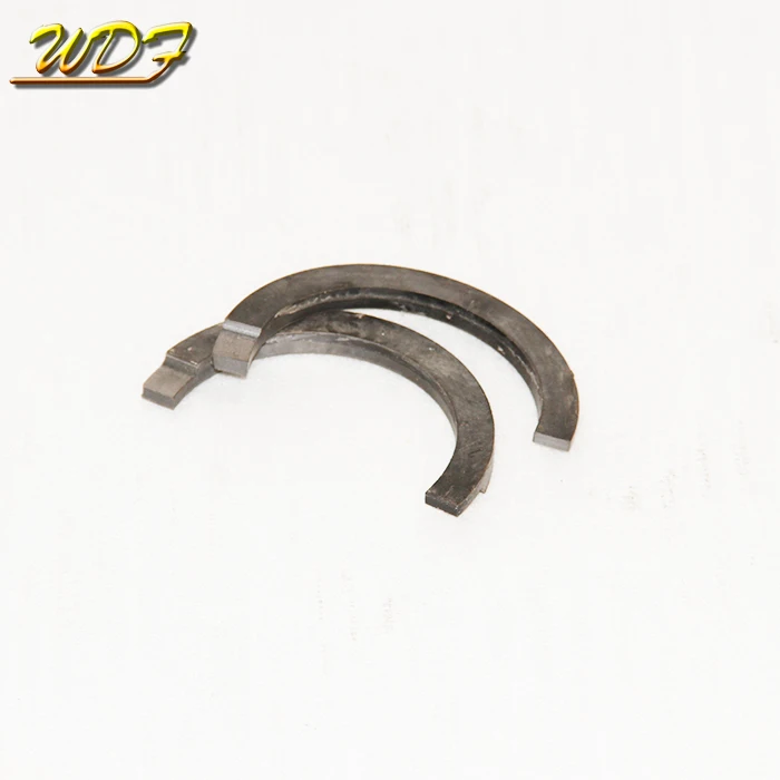 machining large quantity rubber colored plastic peek o rings