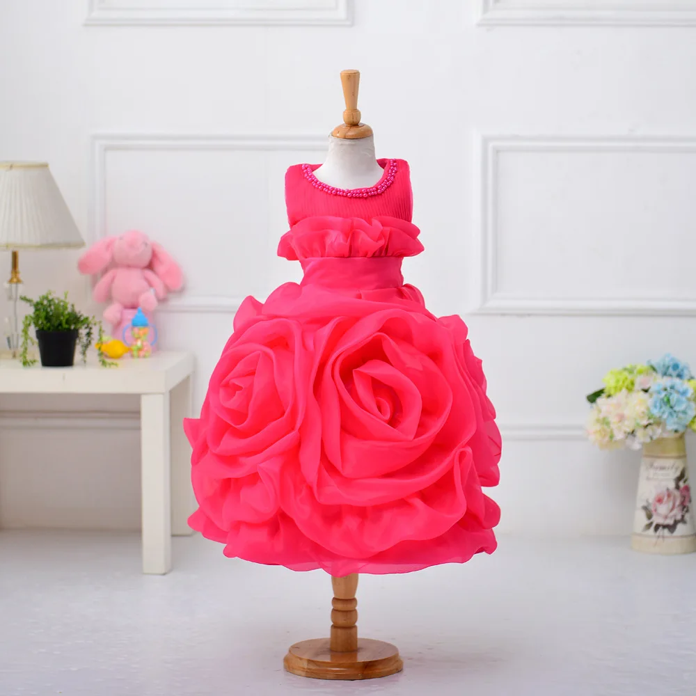Новое Цветочное платье для девочек свадебное вечернее с надписью Love Forver 9