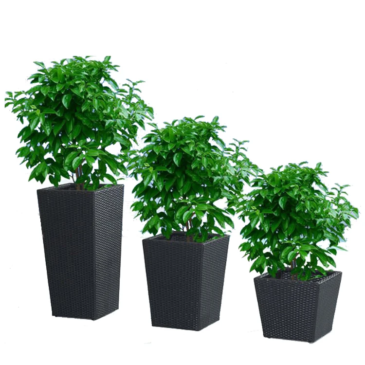 factory price plastic flower vase planters outdoor flower pots