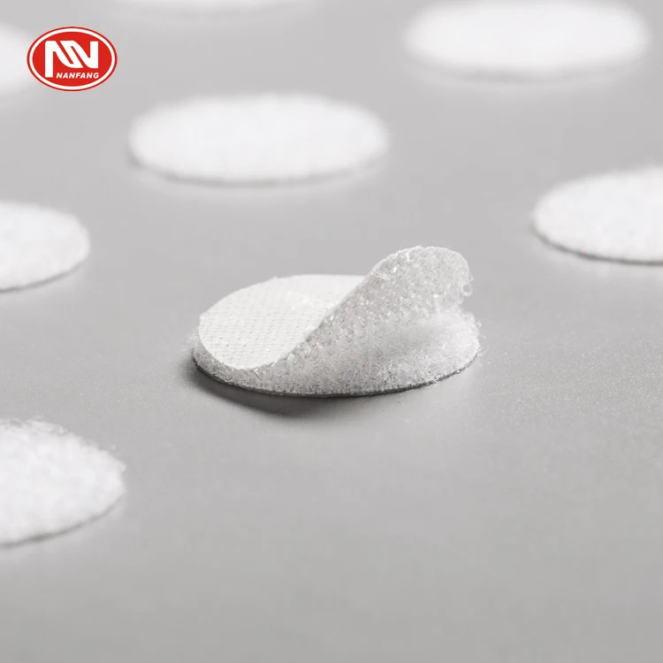 Black Color Self Adhesive Hook And Loop Dots