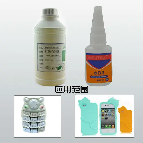 быстрое затвердевание силиконовый мгновенной клей/герметик