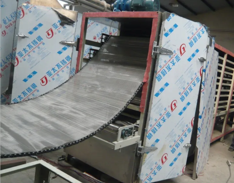 
industrial tunnel type hot air circulation multi-layers oven dryer for cereal food 