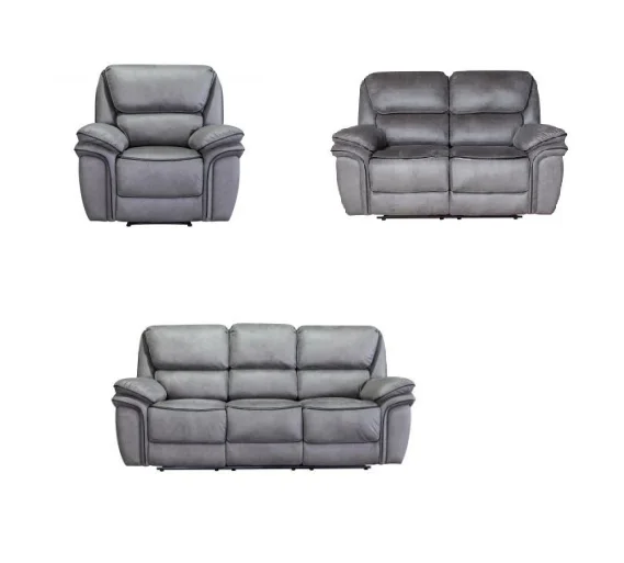 
European style Home Furniture 1+2+3 soft fabric Recliner Sofa 