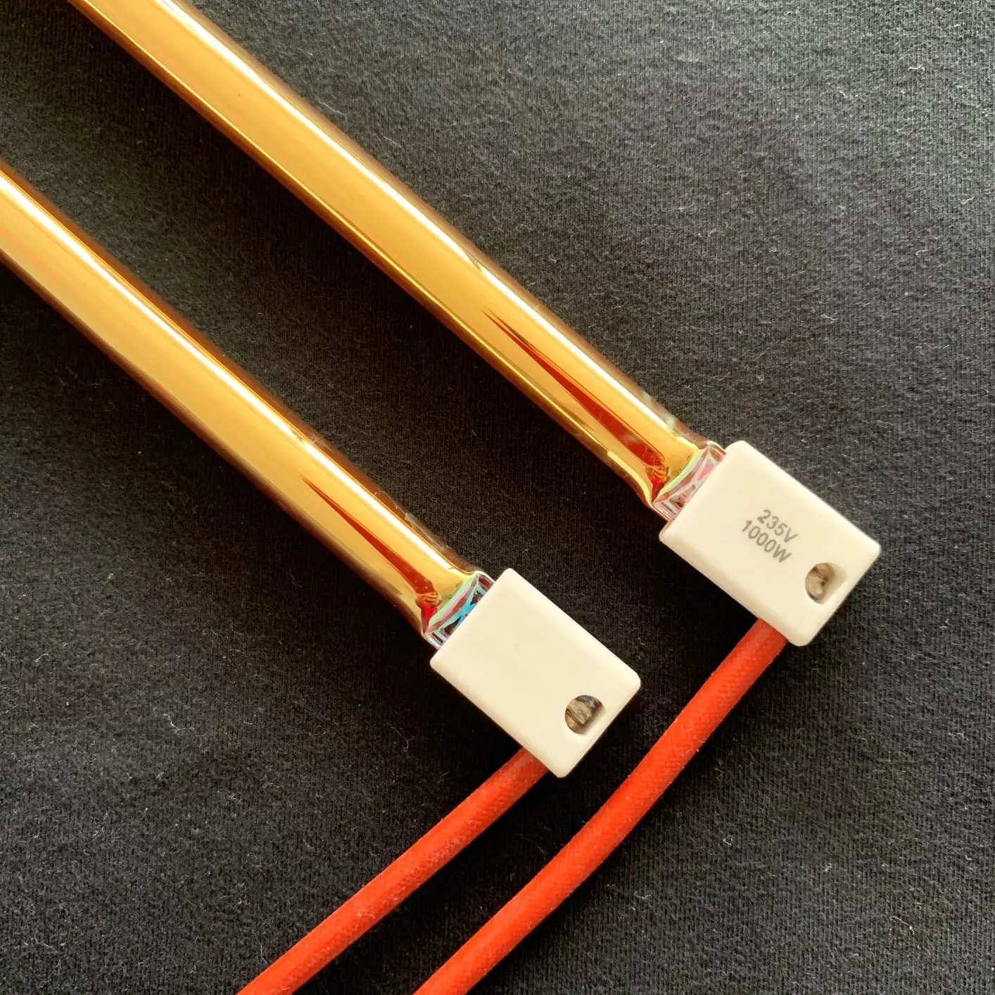 gold-plated  reflector IR heater lamps 2000W