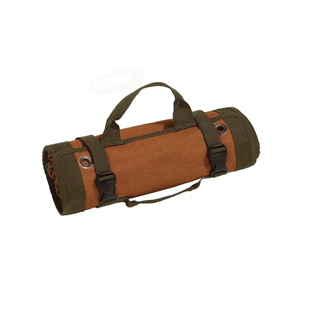 Large Tool Tote Bags Wrench Roll Up Tool Pouch Bag