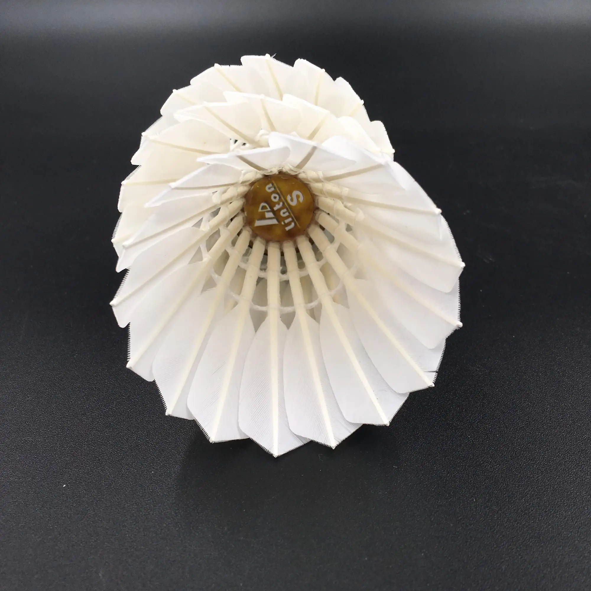 Sandwich cork head Goose Feather Badminton Shuttlecock as Linton eg113