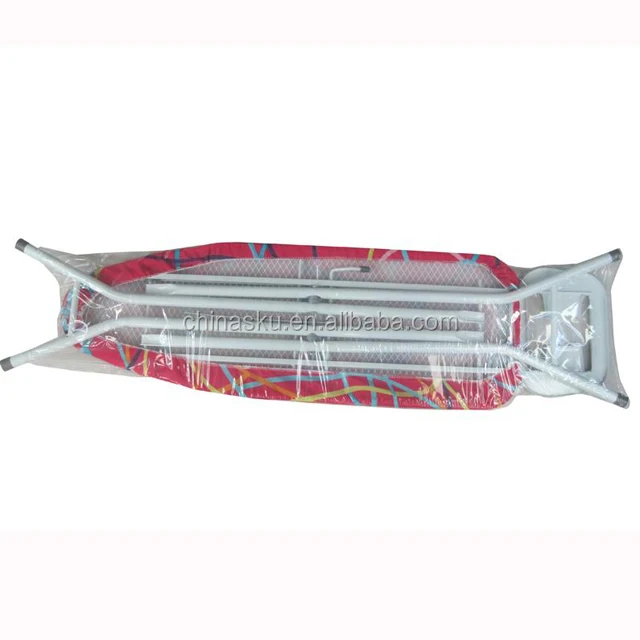 Commercial industrial folding ironing board