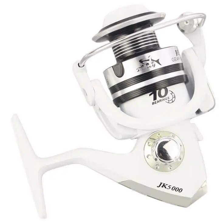 10BB Fishing Gear JK1000/2000/3000/4000/5000/6000/7000 spinning reel fishing reels