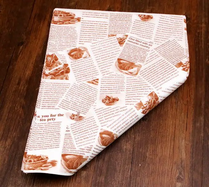 
customized printed greaseproof paper 