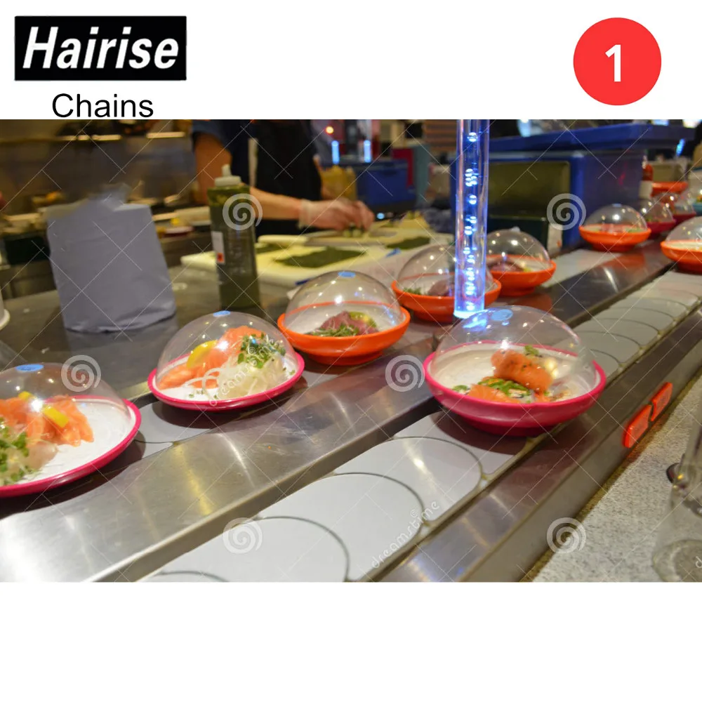 Hairise china professional manufacture sushi belt train
