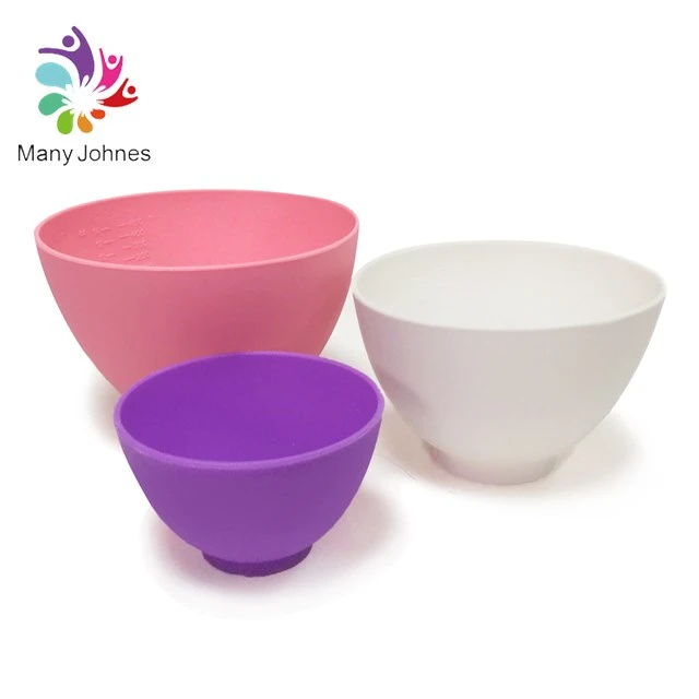 Soft Silicone Beauty DIY Facial Mixing Mask Bowl