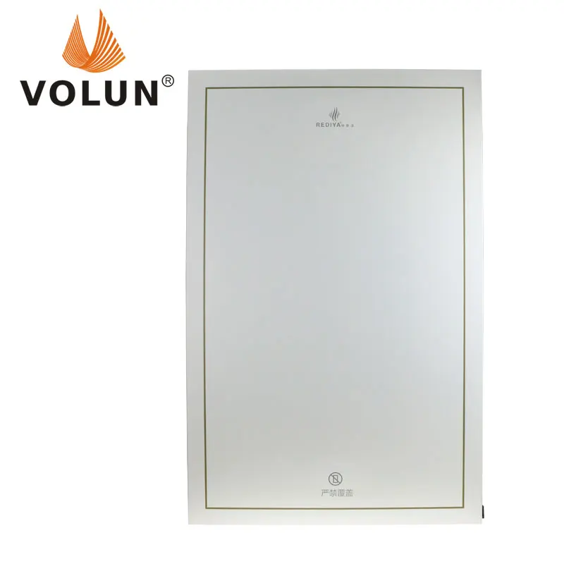 Easy home heater 220v 400w thin radiant heating panels infrared ptc wall mounted electric panel heater with thermostat