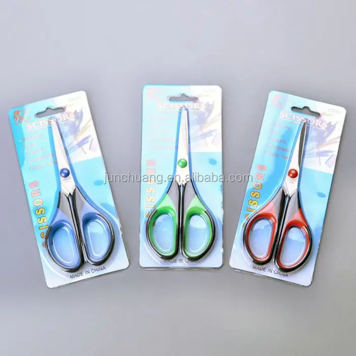 
Yangjiang different types of colored handle student scissors 