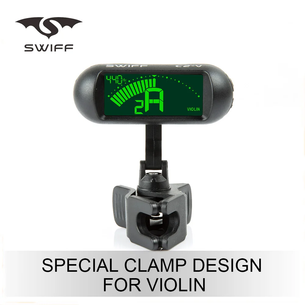 Wholesale chromatic tuner Clip-On Violin Tuner digital tuner for violin