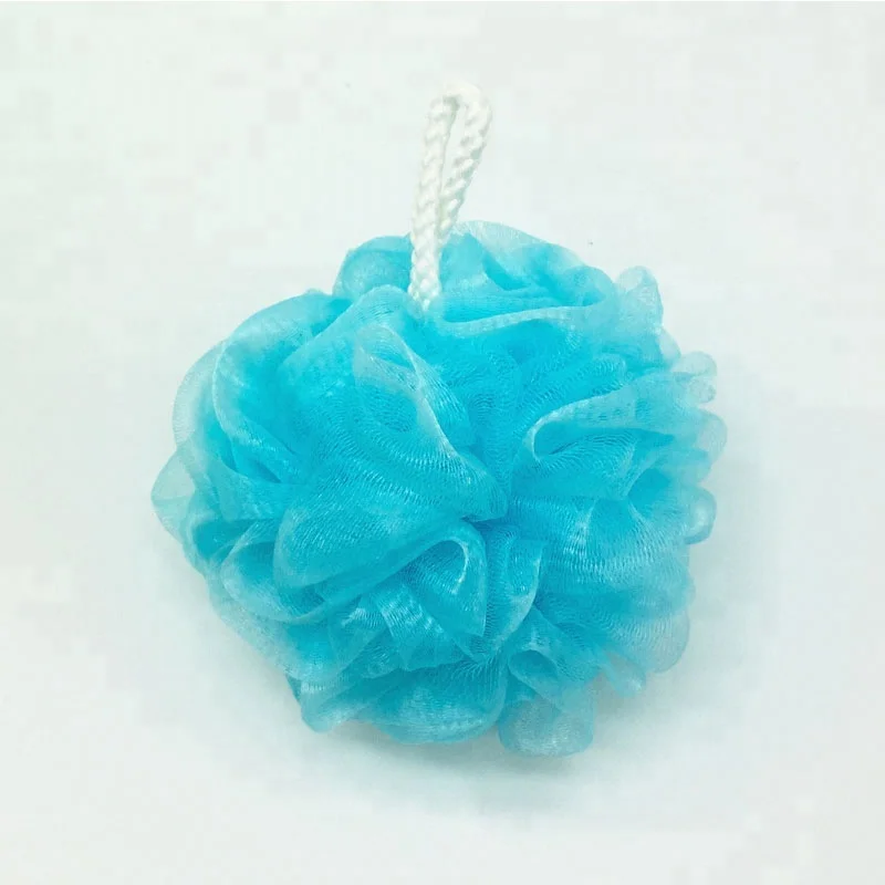 Soft Mesh Bath Sponge Balls Nylon Cleaning Brush Shower Puff Body Cleaner Exfoliating Scrubbers Bath Ball Bathroom Supplies
