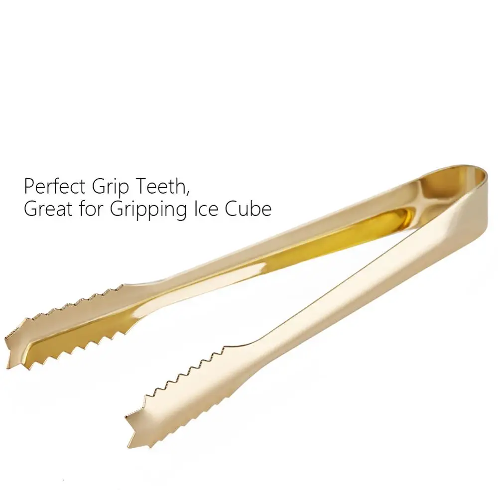 Top cocktail kits stainless steel barware set gold