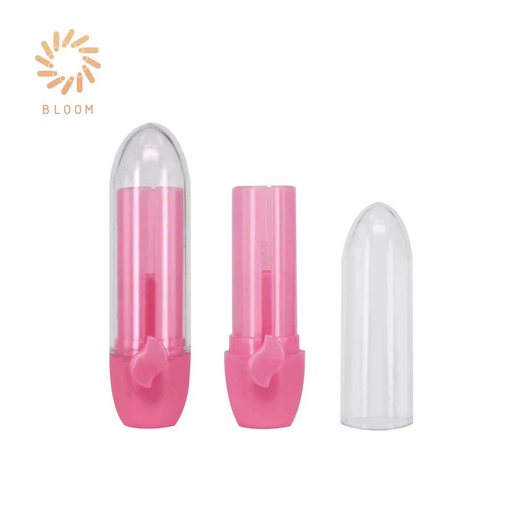 Unique Child Cute Push Up Mini Oval lip balm tube
