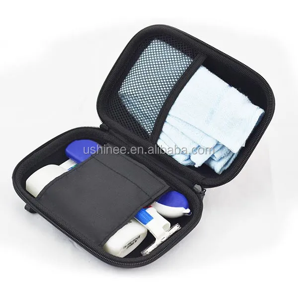 Wholesale small travel wash bag , Hard shell toiletry bag , travel storage EVA gargle bag