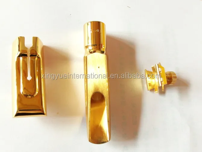 Brass material tenor saxophone mouthpiece