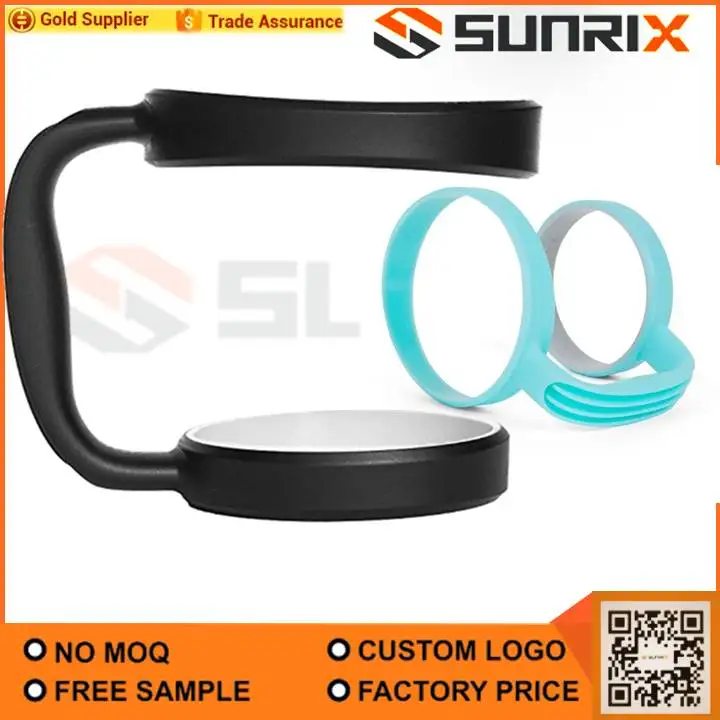Custom Logo Stainless steel Tumbler Handle for 30 Oz Coffee Cup