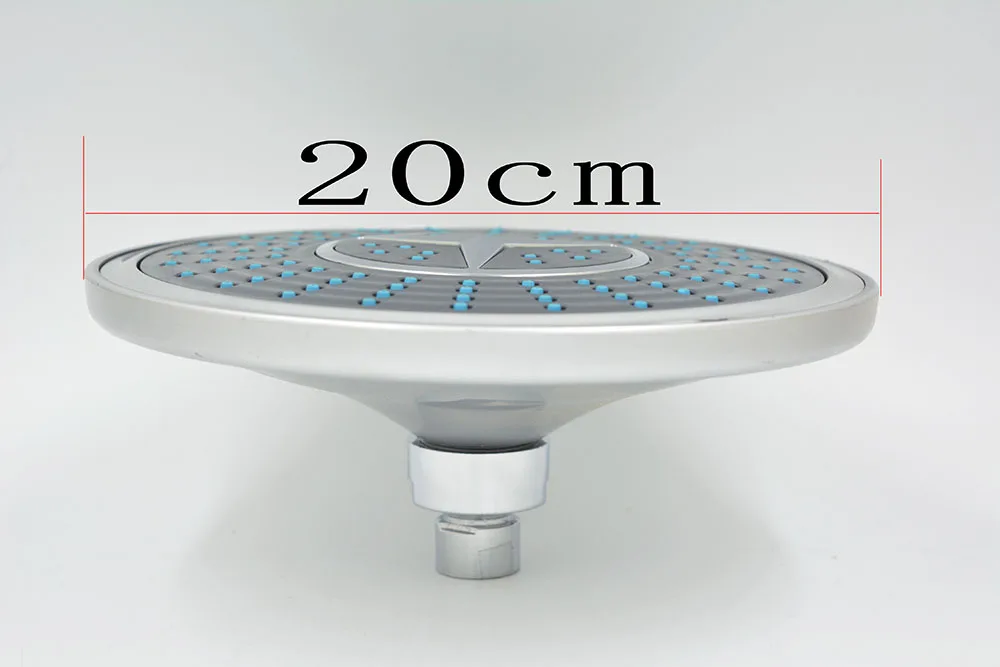Factory price chrome rainfall rectangle fancy blue tooth hot selling high pressure shower head