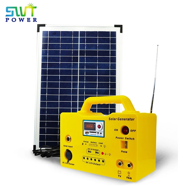 Hot Sale Dc Solar Panel Kits 30W Solar Home Light System