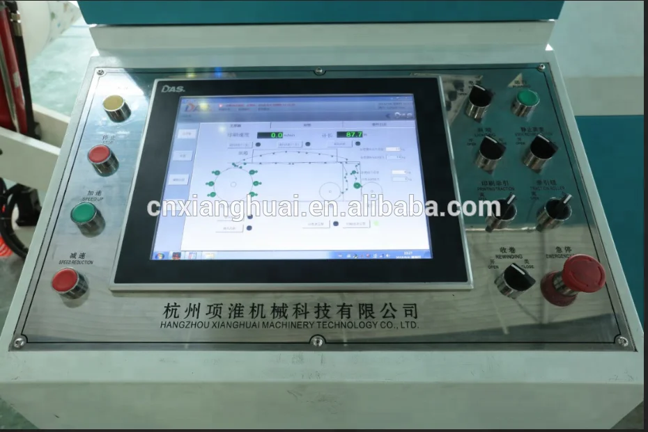 High Quality CI Type Flexo Printing Press Central Drum Paper Bag Plastic Film Flexo Printing Machine