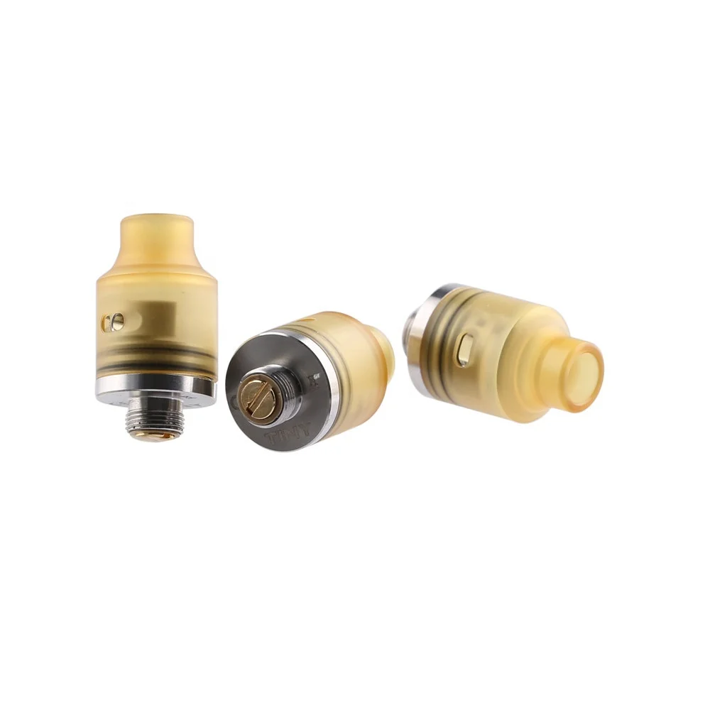 
Tiny RDA Tank with PEI drip tip PCTG drip tip E-cigarette Rebuildable Dripping Atomizer 