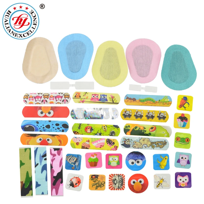 Canton fair hot sale custom printed cartoon adhesive plaster bandaid