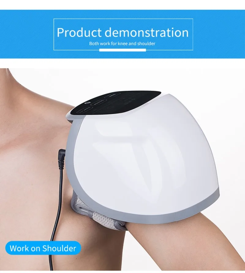 Infrared Light and Heat Therapy Knee Arthritis Pain Relief Massage Vibrator Massager for Elderly Rehabilitation Therapy Supplies