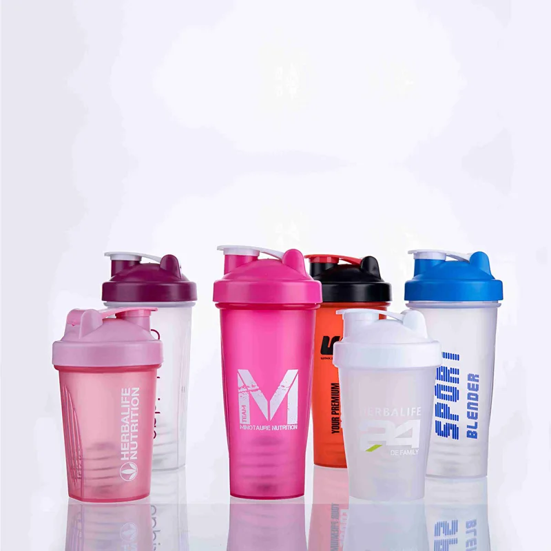 Hot Sale New Design 500ml protein powder shakers plastic water bottle sports water bottle