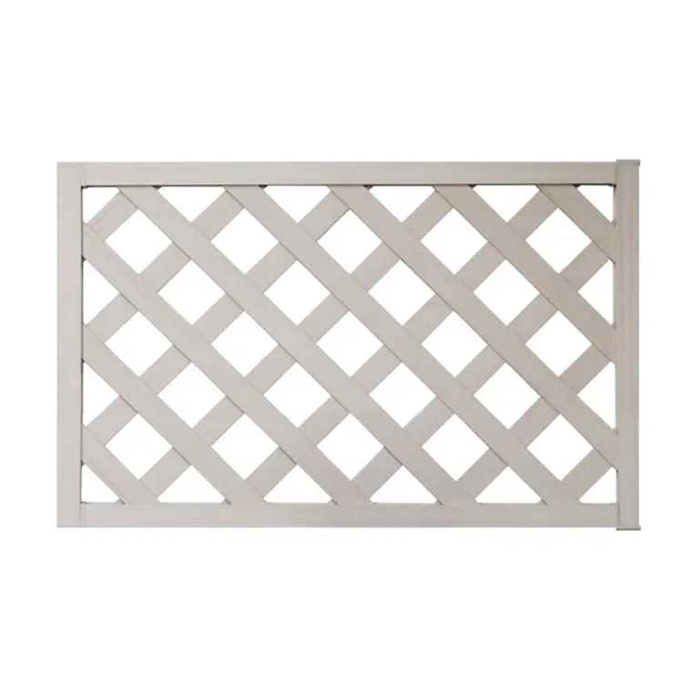 Wholesale Custom Pvc Plastic Garden Folding Fence Lattice