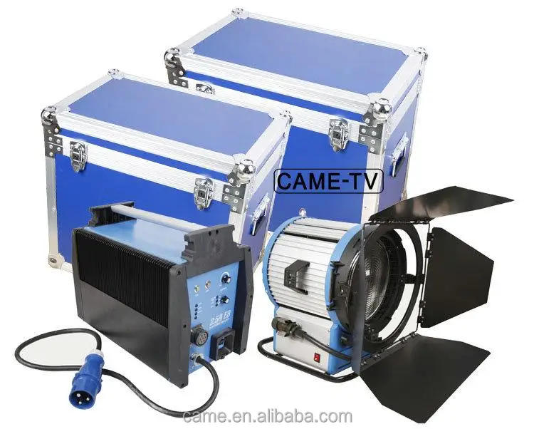 110V CAME-TV Flicker Free 4000W HMI Fresnel Light W Electronic Ballast 4000EB110V